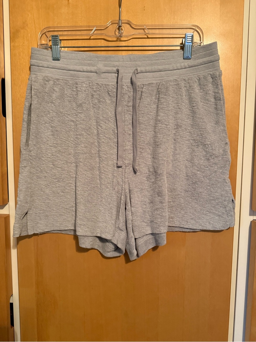 Old Navy Heather Gray Athletic Lounge Shorts with Drawstring